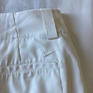 Nike white golf skirt